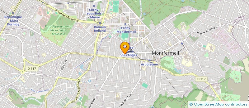 localisation de l'entreprise SCI LD à MONTFERMEIL
