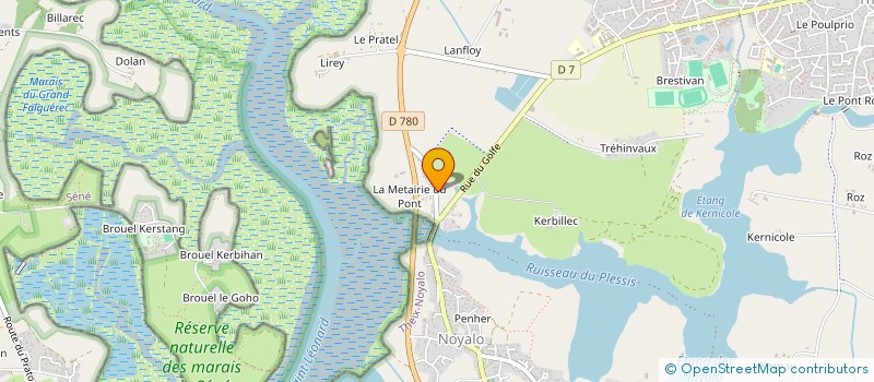 localisation de l'entreprise SCI LD  THEIX-NOYALO