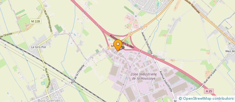 localisation de l'entreprise SCI LD  LA CHAPELLE-D'ARMENTIERES