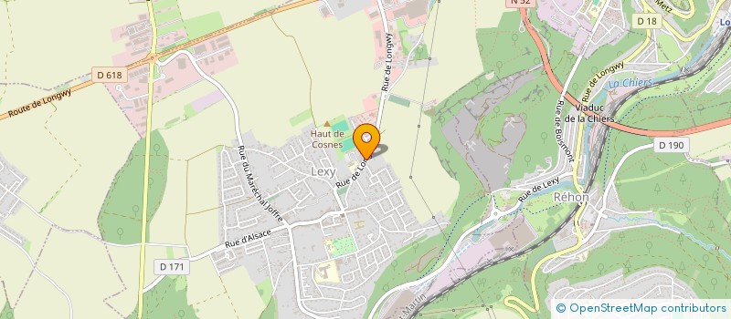 localisation de l'entreprise SCI LD FERRY  CUTRY