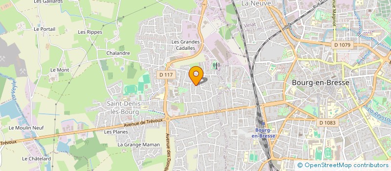 localisation de l'entreprise SCI LD GRENOBLE à SAINT-DENIS-LES-BOURG