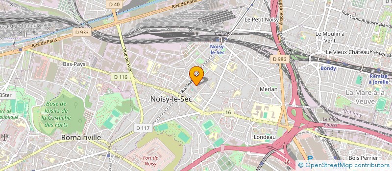 localisation de l'entreprise SCI LD IMMO à NOISY LE SEC