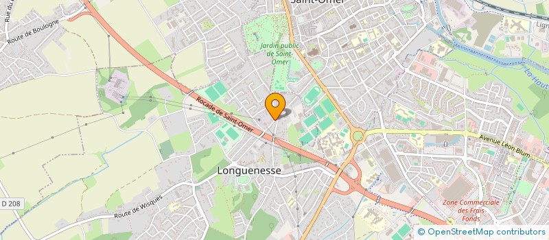 localisation de l'entreprise SCI LD2C  LONGUENESSE