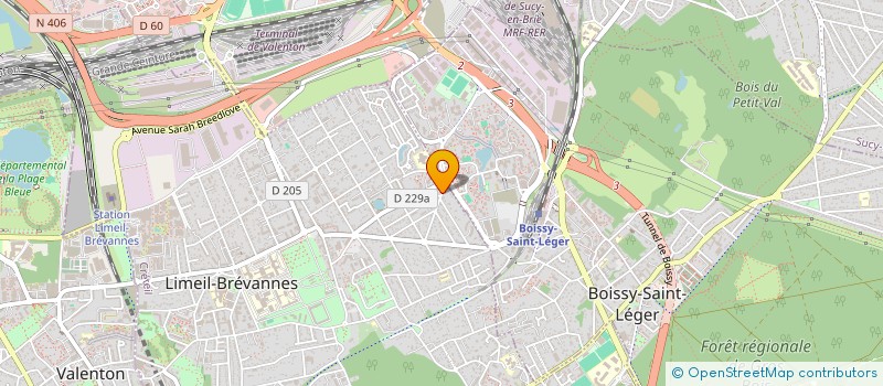 localisation de l'entreprise SCI LDC à LIMEIL-BREVANNES