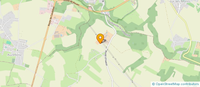 localisation de l'entreprise SCI LDC  TOUFFREVILLE-LA-CORBELINE