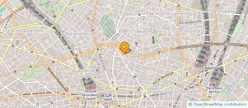 localisation de l'entreprise SCI LDC  PARIS