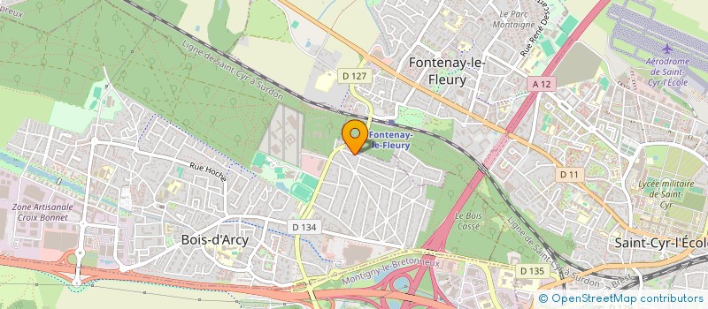 localisation de l'entreprise SCI LDCA PATRIMOINE  BOIS-D'ARCY