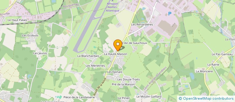 localisation de l'entreprise SCI LDCL  SAINT-AIGNAN-GRANDLIEU