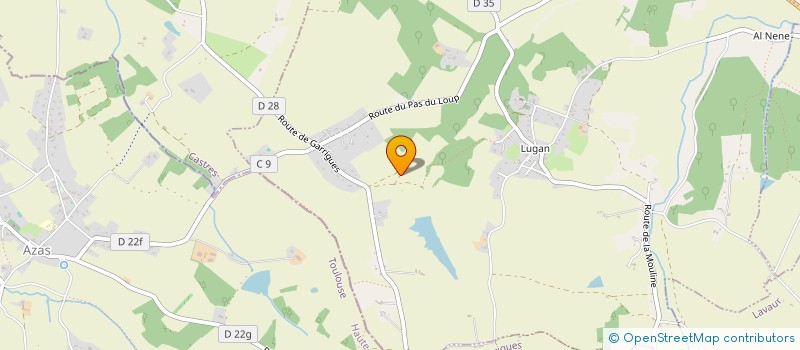 localisation de l'entreprise SCI LDD  SAINT-LIEUX-LES-LAVAUR