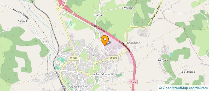 localisation de l'entreprise SCI LDE  SAINT-CHELY-D'APCHER