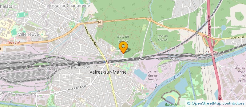 localisation de l'entreprise SCI LDH  VAIRES-SUR-MARNE