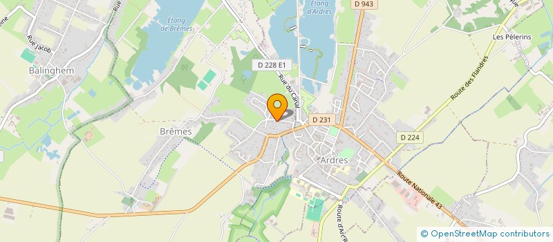 localisation de l'entreprise SCI LDH  BREMES