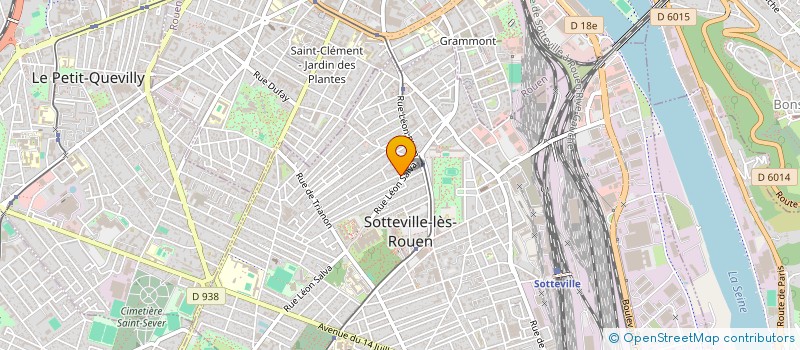 localisation de l'entreprise SCI LDM à SOTTEVILLE-LES-ROUEN