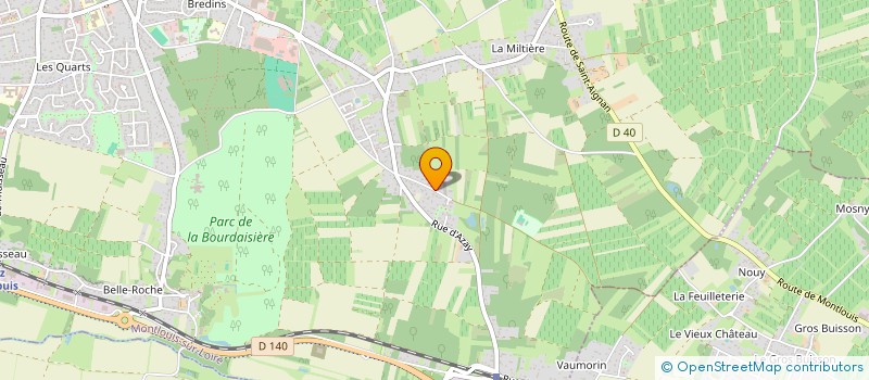 localisation de l'entreprise SCI LDM IMMOB  MONTLOUIS-SUR-LOIRE