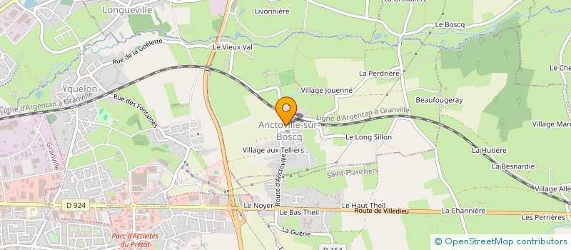 localisation de l'entreprise SCI LDM IMMOBILIER  ANCTOVILLE-SUR-BOSCQ