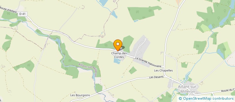 localisation de l'entreprise SCI LDS à AILLANT-SUR-MILLERON
