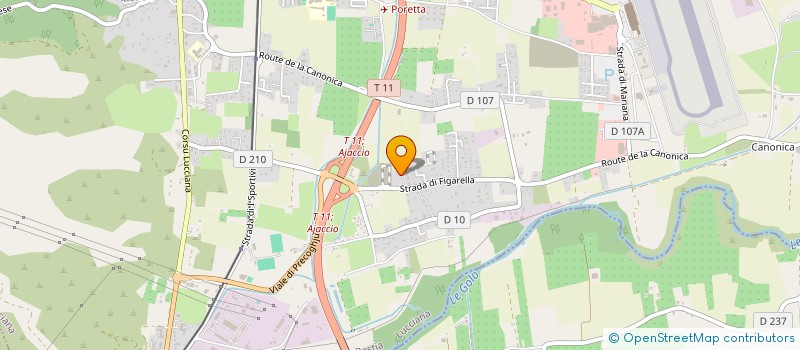 localisation de l'entreprise SCI LDS à BORGO