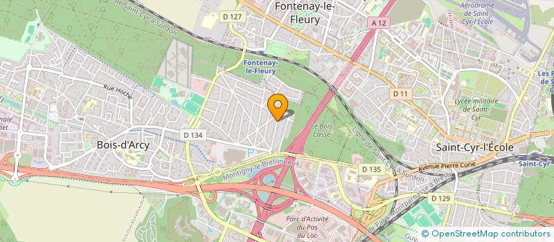 localisation de l'entreprise SCI LDSL  BOIS-D'ARCY