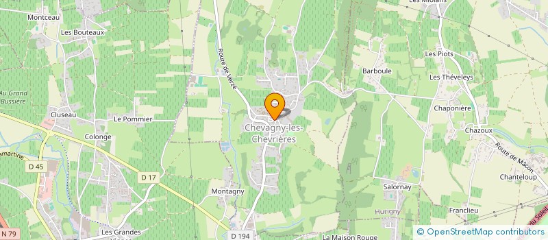 localisation de l'entreprise SCI LDY  SOLUTRE-POUILLY