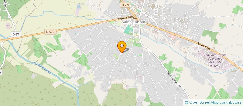 localisation de l'entreprise SCI LE 102  SAINT-CANNAT