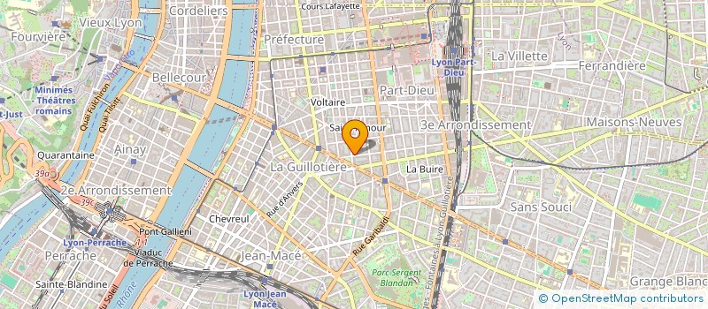 localisation de l'entreprise SCI LE 106 VERCORS  ECULLY