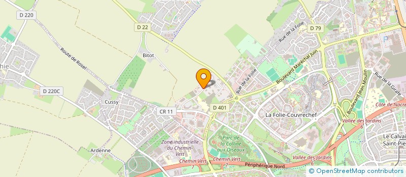 localisation de l'entreprise SCI LE 11 DE LA DIGUE à SAINT-CONTEST