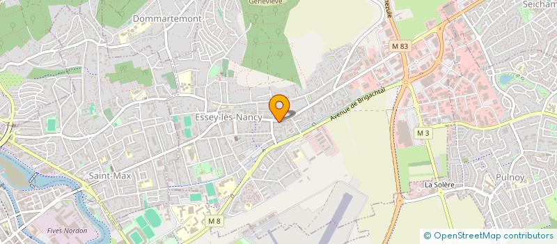 localisation de l'entreprise SCI LE 120  ESSEY-LES-NANCY