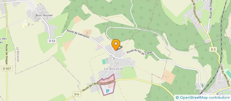 localisation de l'entreprise SCI LE 126  LE BOCASSE