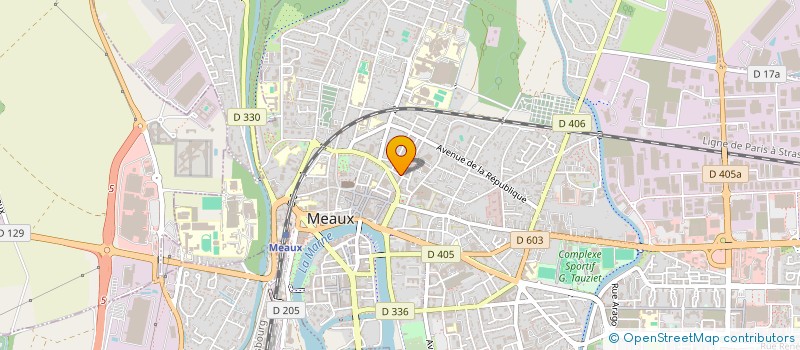 localisation de l'entreprise SCI LE 15 A MEAUX à MEAUX