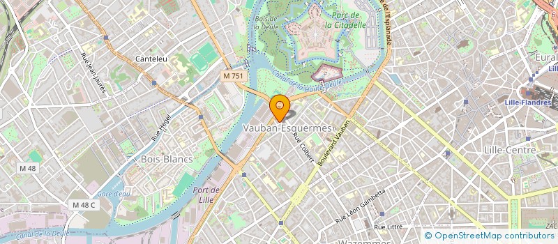 localisation de l'entreprise SCI LE 18 RUE DE LA MARMORAT à LILLE
