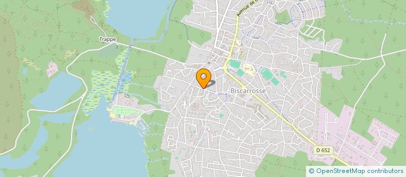 localisation de l'entreprise SCI LE 2002  BISCARROSSE