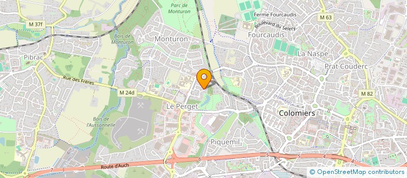 localisation de l'entreprise SCI LE 23 à COLOMIERS