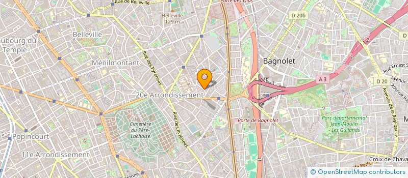 localisation de l'entreprise SCI LE 26  PARIS