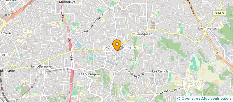 localisation de l'entreprise SCI LE 27 à MARSEILLE