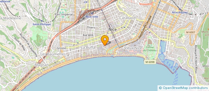 localisation de l'entreprise SCI LE 28 RUE MASSENA à NICE
