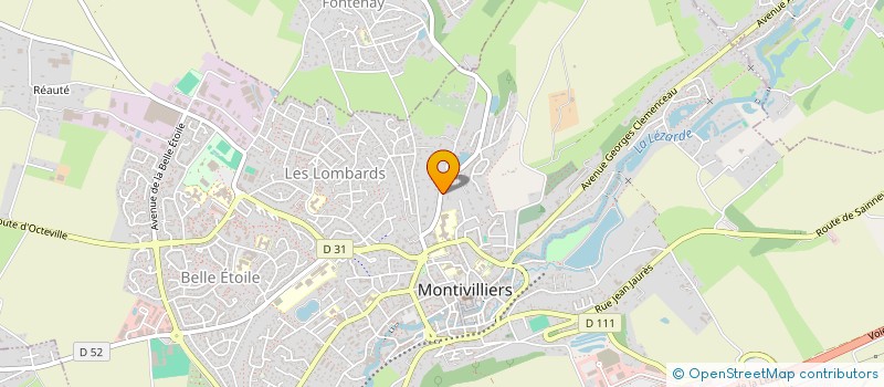 localisation de l'entreprise SCI LE 29  MONTIVILLIERS