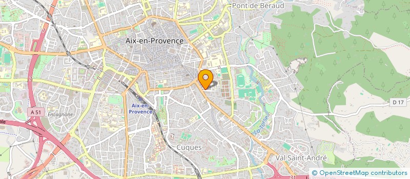 localisation de l'entreprise SCI LE 3 à AIX-EN-PROVENCE