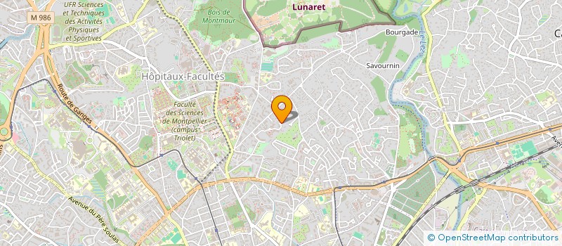 localisation de l'entreprise SCI LE 3 JUIN à MONTPELLIER