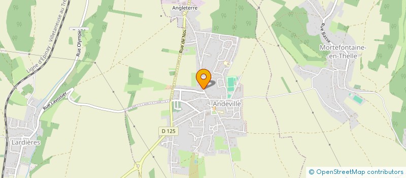 localisation de l'entreprise SCI LE 3 MAT  ANDEVILLE