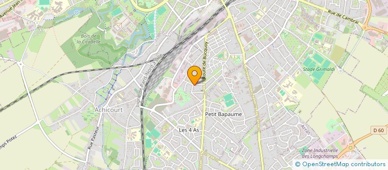 localisation de l'entreprise SCI LE 36  ACHICOURT