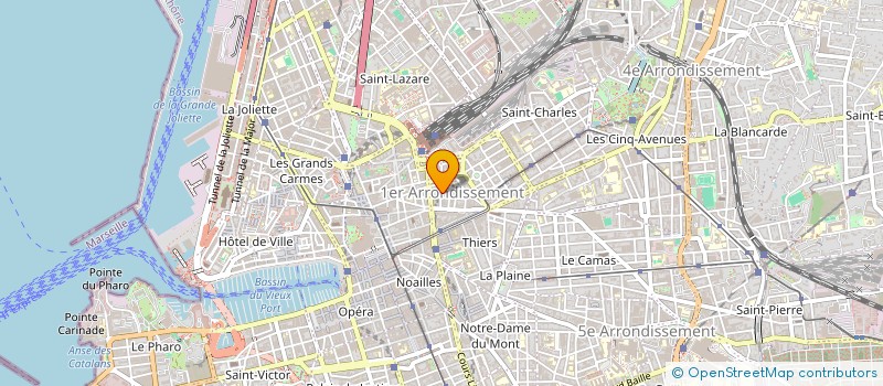 localisation de l'entreprise SCI LE 46 à MARSEILLE