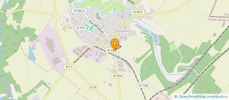 localisation de l'entreprise SCI LE 49 à AUNEAU-BLEURY-SAINT-SYMPHORIEN