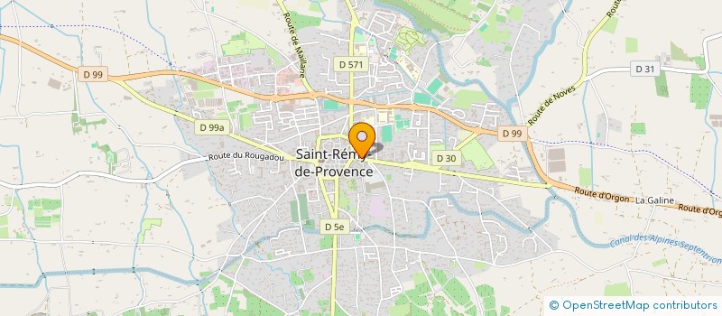 localisation de l'entreprise SCI LE 4G  SAINT-REMY-DE-PROVENCE