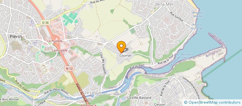 localisation de l'entreprise SCI LE 6 NOVEMBRE  PLERIN