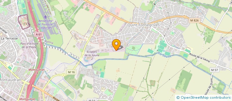 localisation de l'entreprise SCI LE 63  QUINT