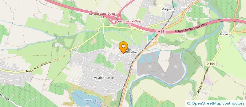 localisation de l'entreprise SCI LE 82 à CARCASSONNE