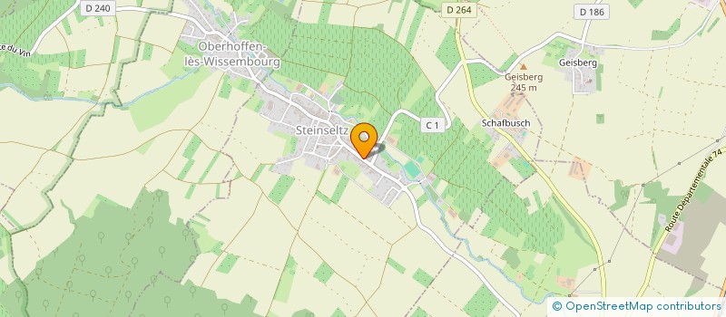 localisation de l'entreprise SCI LE 87  STEINSELTZ