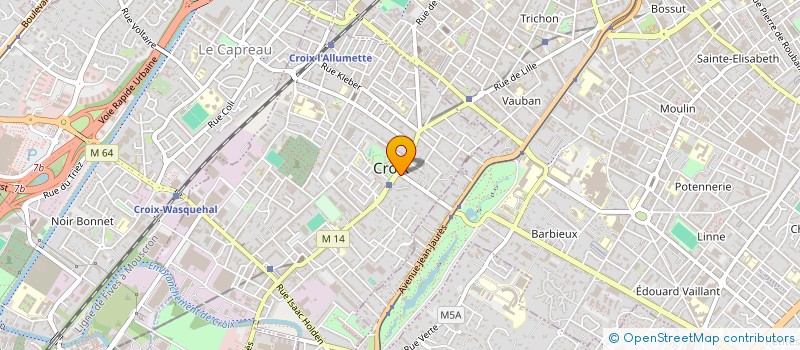 localisation de l'entreprise SCI LE 99 à CROIX