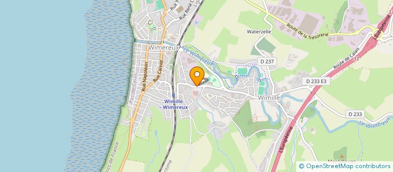 localisation de l'entreprise SCI LE AU GUY  WIMILLE