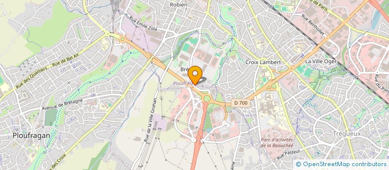 localisation de l'entreprise SCI LE BAIL ERIC  PLOUFRAGAN